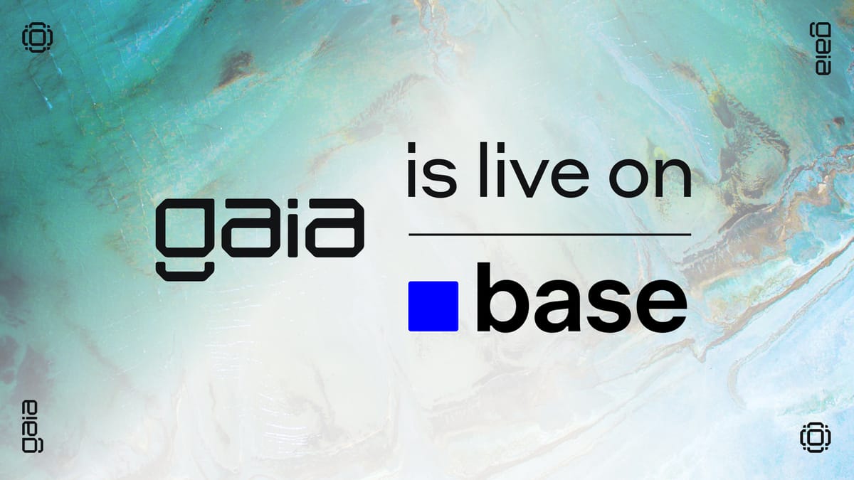 2 ways to get $GAIA on Base